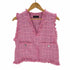 メゾンスペシャル MAISON SPECIAL Tweed Short Length Vest レディース FREE