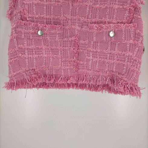 メゾンスペシャル MAISON SPECIAL Tweed Short Length Vest レディース FREE