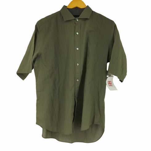 キャサリンハムネットロンドン KATHARINE HAMNETT LONDON コットン S/S シャツ メンズ import:M