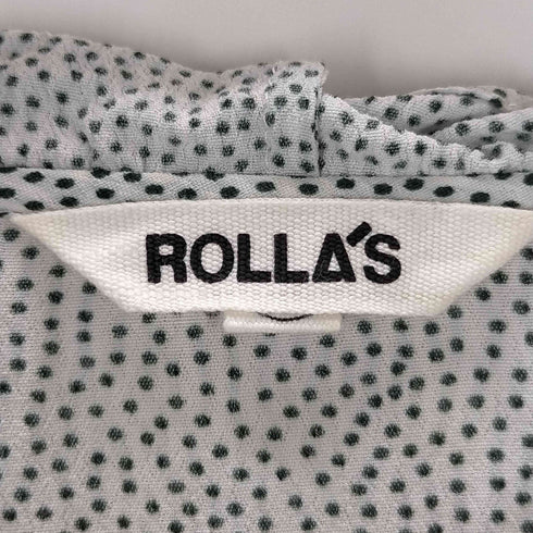 ローラス ROLLAS ドットブラウス レディース JPN:S