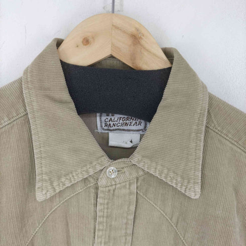 - H BAR C CALIFORNIA RANCHWEAR ~70S コーデュロイウエスタン S/S シャツ メンズ