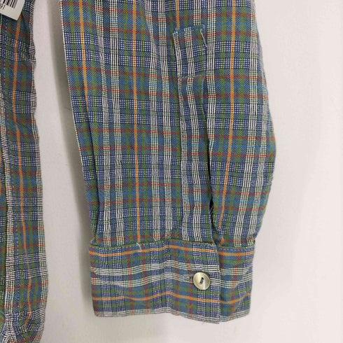 ノベル novel; 60S L/S チェックグランパシャツ メンズ UK:40