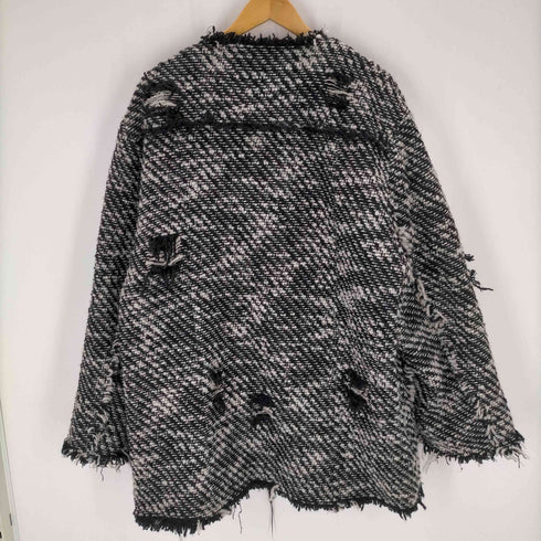 プランクプロジェクト PRANK PROJECT Tweed Damaged Over Jacket レディース FREE