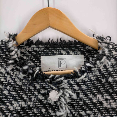 プランクプロジェクト PRANK PROJECT Tweed Damaged Over Jacket レディース FREE