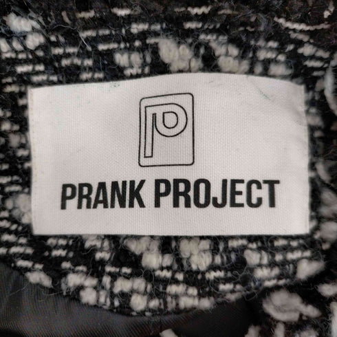 プランクプロジェクト PRANK PROJECT Tweed Damaged Over Jacket レディース FREE