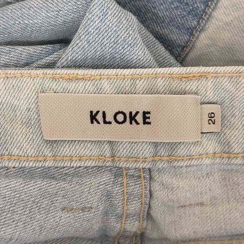 クローク KLOKE パッチワークアシンメトリーストレート レディース 26