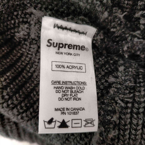 シュプリーム Supreme 17AW Heather Loose Gauge Beanie メンズ