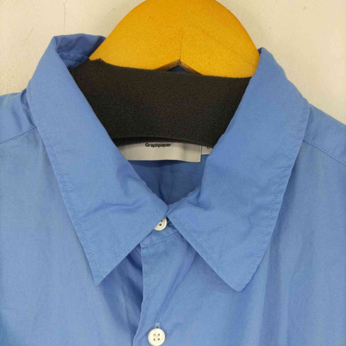 グラフペーパー Graphpaper 23SS Broad S/S Oversized Regular Collar Shirt メンズ JPN:0