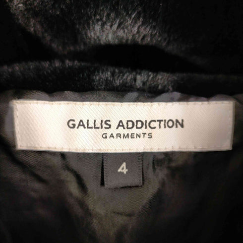 GALLS ADDICTION ジップアップ フリースパーカー メンズ JPN:4