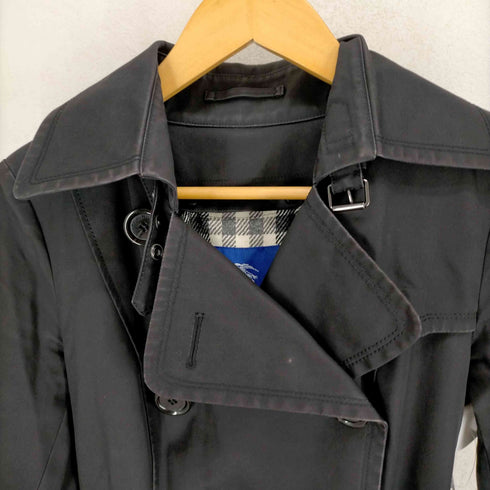 バーバリーズブルーレーベル BURBERRYS BLUE LABEL ライナー付き 裏地ノヴァチェックトレンチコート レディース 40
