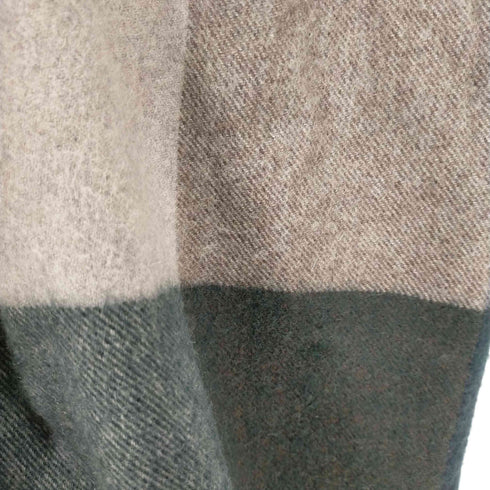 ポールスミス Paul Smith カシミヤ混 大判チェックストール メンズ