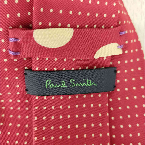 ポールスミス Paul Smith ドット柄シルクネクタイ メンズ
