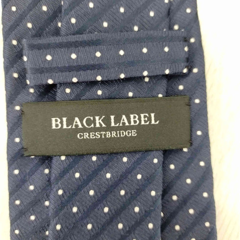 ブラックレーベルクレストブリッジ BLACK LABEL CRESTBRIDGE ドット柄シルクネクタイ メンズ