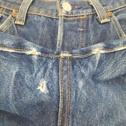リーバイス Levis 米国製 501 BIG E 赤耳 ストレートデニムパンツ 内股シングル メンズ 30×32