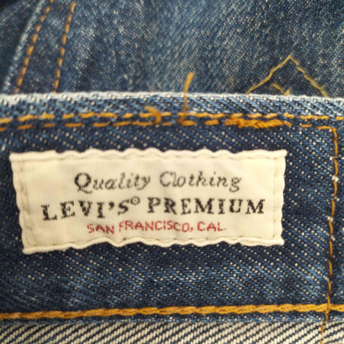 リーバイス Levis 米国製 501 BIG E 赤耳 ストレートデニムパンツ 内股シングル メンズ 30×32