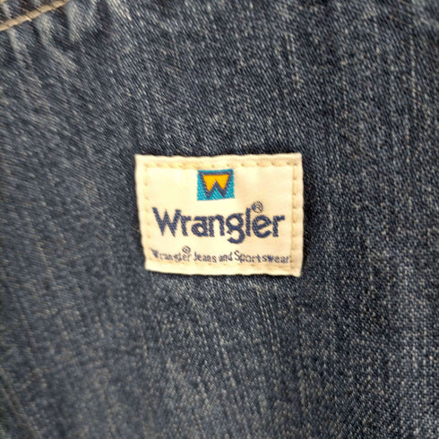 ラングラー Wrangler インディゴデニムオーバーオール メンズ M