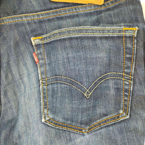リーバイス Levis 511 ジッパーフライインディゴデニム ボタン裏4309 メンズ W30 L32