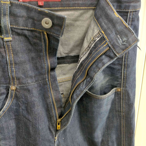 ジュンヤワタナベコムデギャルソンマン JUNYA WATANABE COMME des GARCONS MAN AD2017 17AW 再構築サルエルデニムパンツ メンズ JPN:L