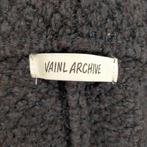 ヴァイナルアーカイブ VAINL ARCHIVE 23AW ウールフードストール メンズ ONE SIZE