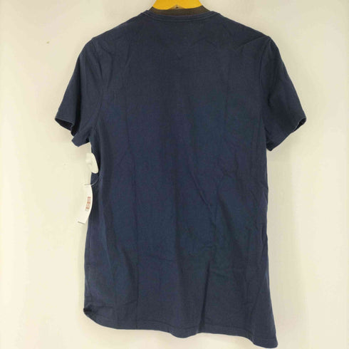 トミーヒルフィガー TOMMY HILFIGER フロントメッシュロゴ Tシャツ レディース import:S