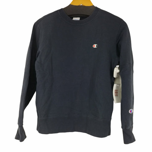 チャンピオン Champion ワッペンロゴ クルーネックスウェット レディース JPN:S