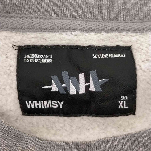 ウィムジー WHIMSY ATHLETIC クルーネックスウェット メンズ JPN:XL