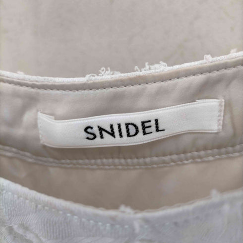 スナイデル snidel 22SS カットジャガードキャミワンピース レディース FREE