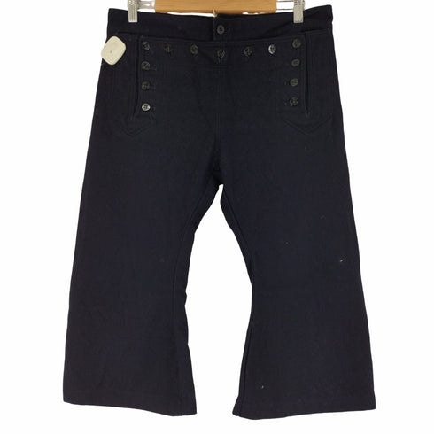 ユーエスネイビー US NAVY 60s 69年会計 B39-36-32 クロップド フレアセーラーパンツ メンズ 34R
