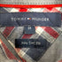 トミーヒルフィガー TOMMY HILFIGER ワンポイント刺繍 タータンチェック BDシャツ メンズ import:M