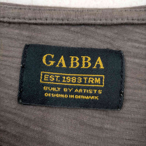 ギャバ GABBA 再構築 L/Sカットソー メンズ JPN:M