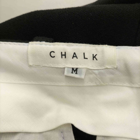 フルギ chalk 1タック モールスキンライク ワイドスラックス YJK ZIPPER メンズ JPN:M