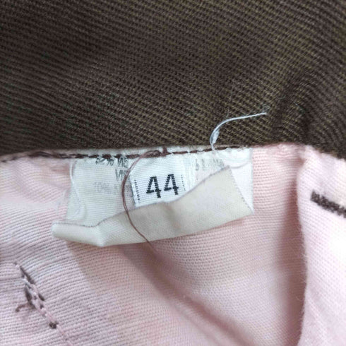 MADE IN ITALY レーヨンナイロン バイアス ダブルボタンスラックス メンズ 44
