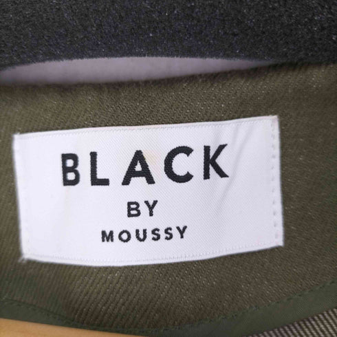 ブラックバイマウジー BLACK by moussy コットンリネン ノーカラージャケット レディース FREE