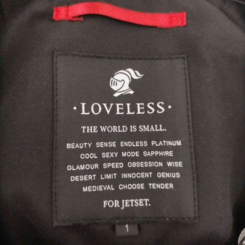 ラブレス LOVELESS ボタニカル ジップアップブルゾン メンズ JPN:1