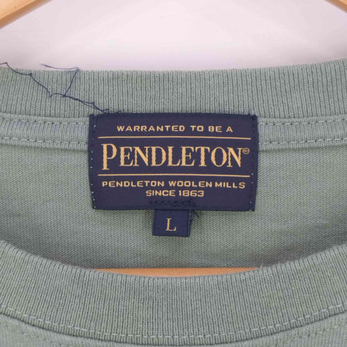 ペンドルトン PENDLETON 別注 BACK PRINT Tee バックプリント Tシャツ メンズ JPN:L
