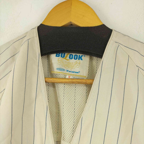 BULOOK ストライプ ノーカラージャケット メンズ JPN:M