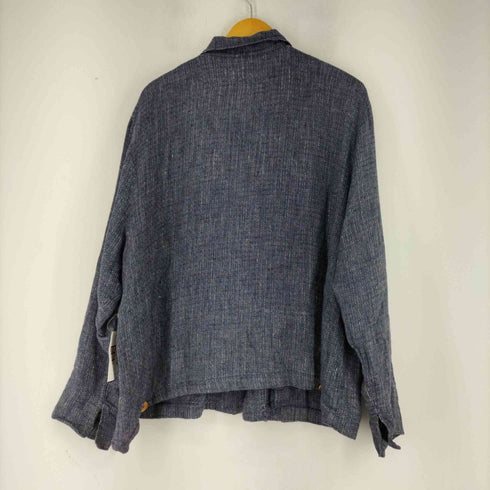 フラックス FLAX MADE IN LITHUANIA リネン100ジャケット メンズ import:L