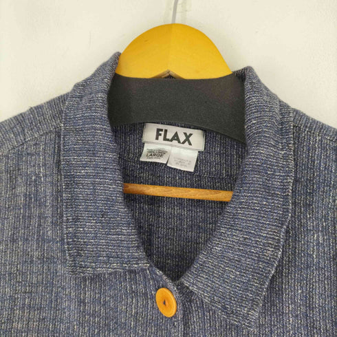 フラックス FLAX MADE IN LITHUANIA リネン100ジャケット メンズ import:L