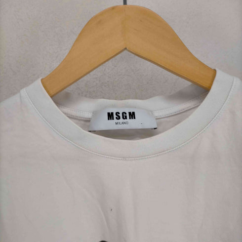エムエスジーエム MSGM FRONT LOGO S/S TEE メンズ JPN:M