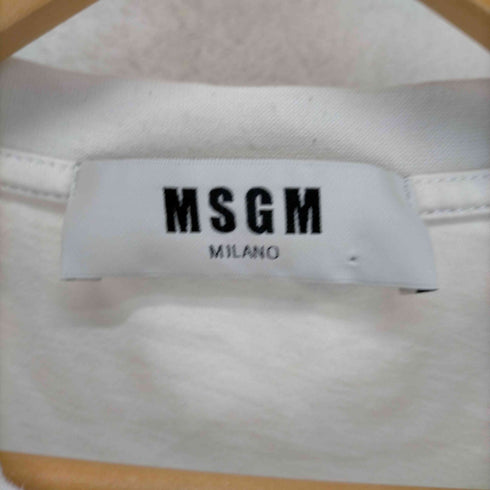 エムエスジーエム MSGM FRONT LOGO S/S TEE メンズ JPN:M