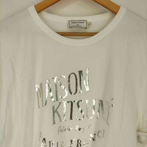 メゾンキツネ maison kitsune PALAIS ROYAL TEE クルーネックTシャツ メンズ import:L