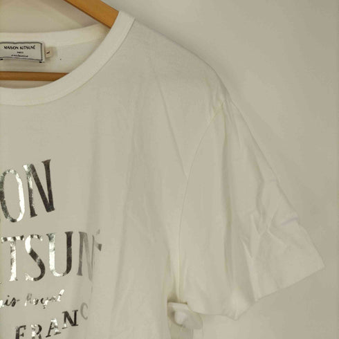 メゾンキツネ maison kitsune PALAIS ROYAL TEE クルーネックTシャツ メンズ import:L