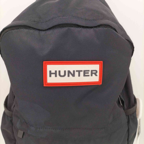 ハンター HUNTER ロゴパッチ 背面 メッシュ地 ナイロン リュックサック レディース