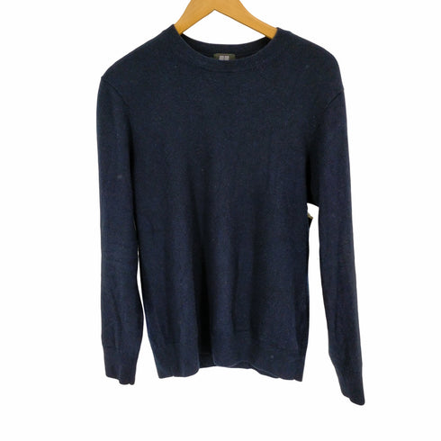 ユニクロ UNIQLO カシミヤクルーネックセーター メンズ JPN:L
