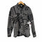 ザラ ZARA スナップボタン ペイズリージャケット メンズ import:L