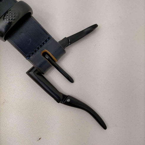 エンジニアードガーメンツ Engineered Garments BLACK EP QUICK RELEASE BELT クイック バックル レザー ベルト メンズ 85/34