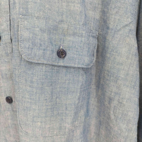 C.R.Anthony Co. BUCKHIDE 60-70S UNION MADE LOT 803 コットン L/S ロングポイントカラー ポケット シャツ メンズ 17