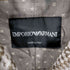エンポリオアルマーニ EMPORIO ARMANI 大判チェック柄リネントレンチコート レディース JPN:38