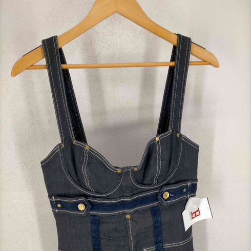 ディーゼル DIESEL 90~00s ボンテージデニムキャミワンピース レディース JPN:M