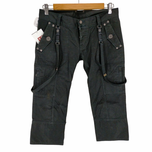 ヒステリックグラマー HYSTERIC GLAMOUR 90~00s サスペンダー付き裾ジップコットンパンツ レディース JPN:M